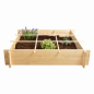 Preview: Wooden square planter