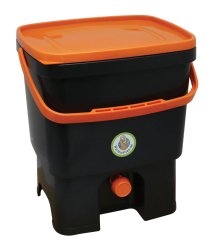 Bokashi bucket orange/black