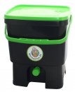 Bokashi bucket black/green